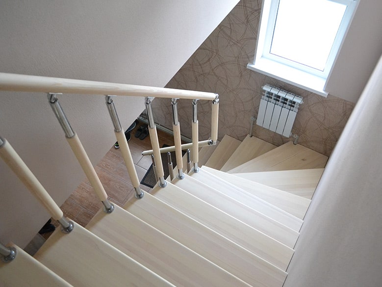Маршевые лестницы на второй этаж